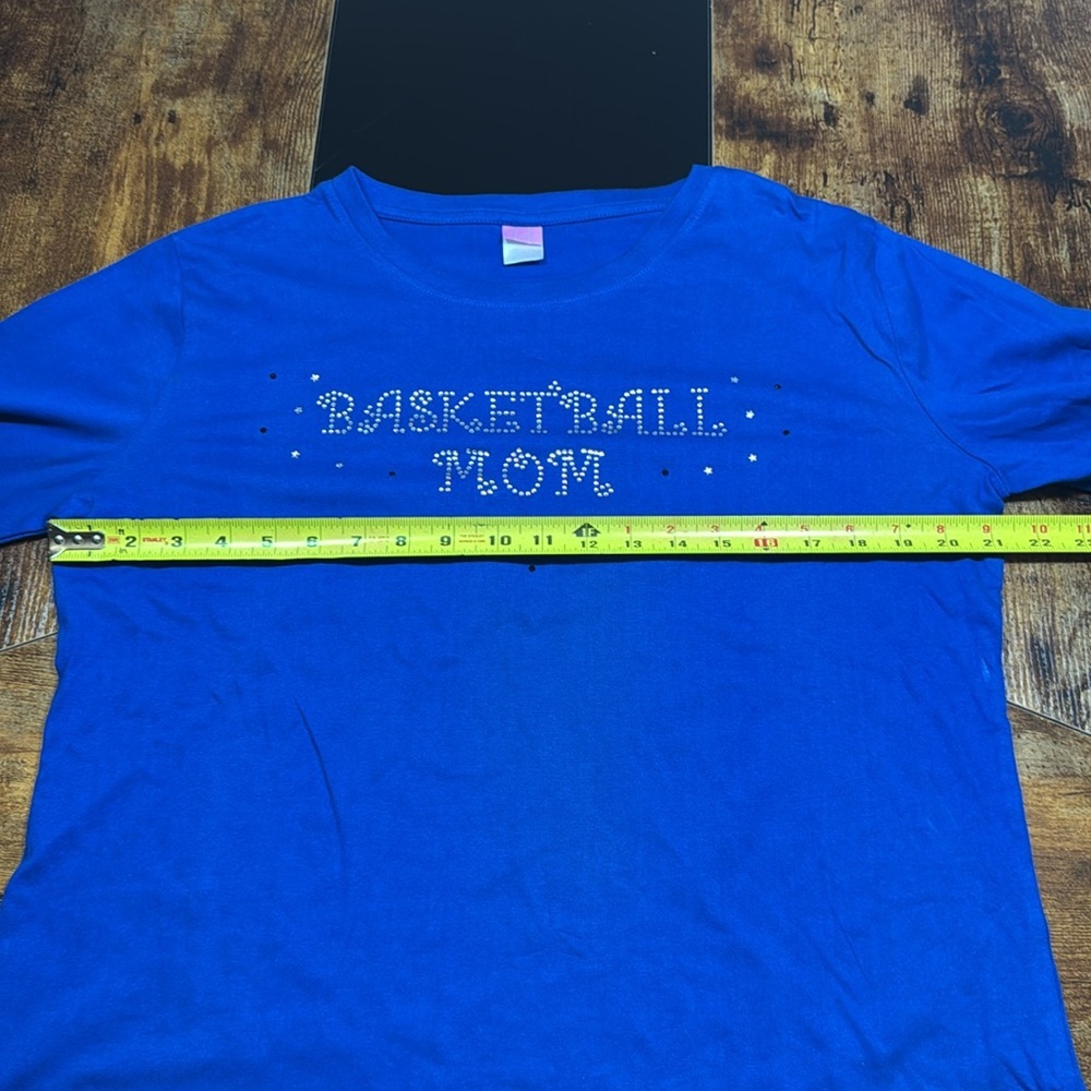 Vibrant Blue Long Sleeve Crew Neck Top NWOT